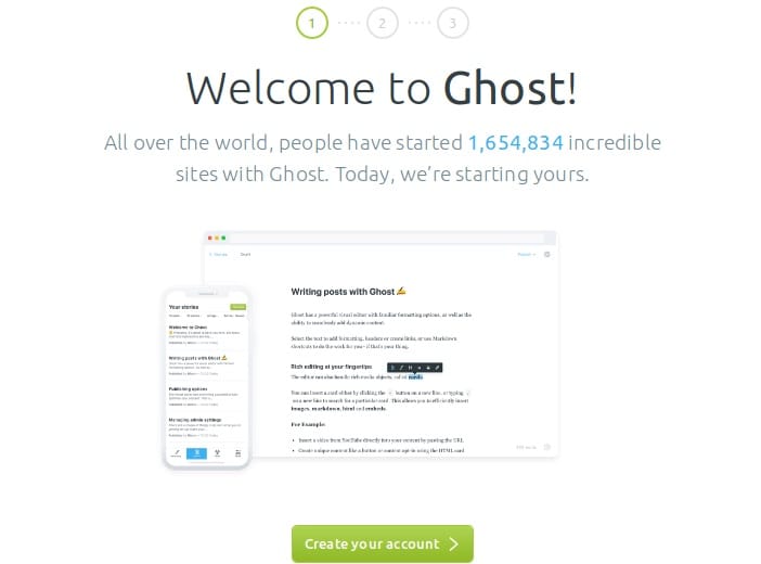 Ghost-web-interface 如何在 Ubuntu 20.04 LTS 上安装 Ghost