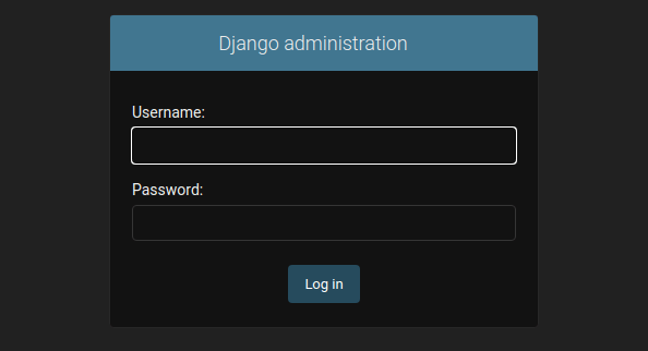 Django-admin-web-interface