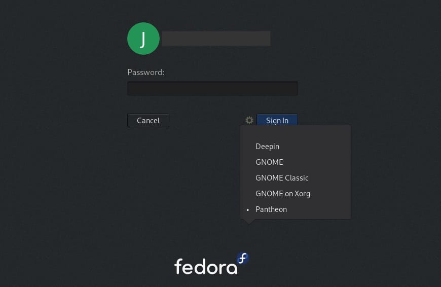 patheon-desktop-environment-fedora