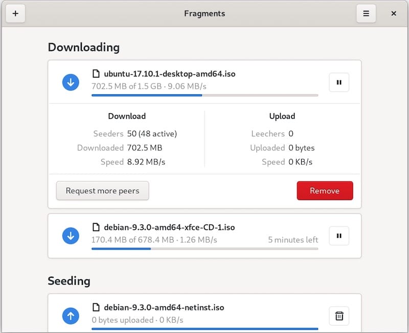 fragments-BitTorrent-client 如何在 Ubuntu 20.04 LTS 上安装 Fragments