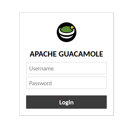 guacamole-web-interface