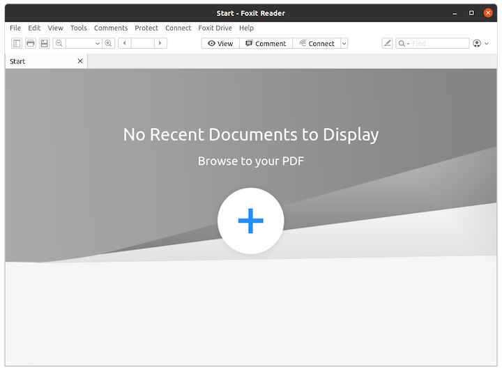 foxit-pdf-reader-user-interface 如何在 Ubuntu 22.04 LTS 上安装 Foxit PDF Reader