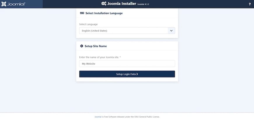 Joomla-setup-installer