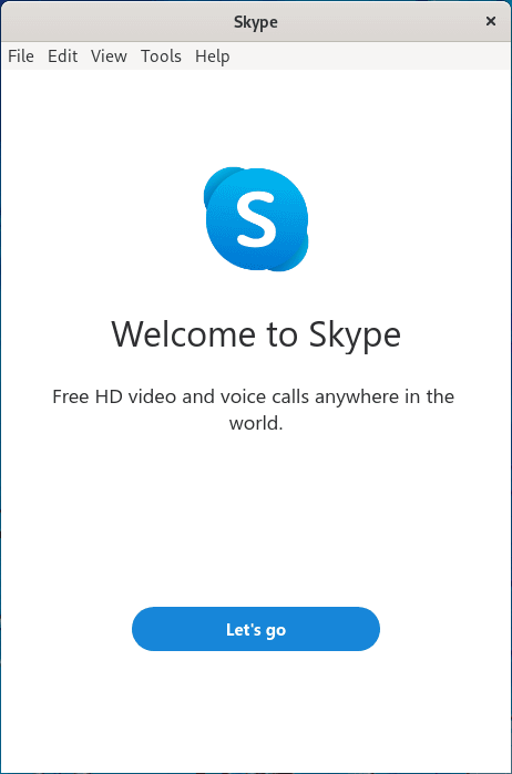 skype-interface-1 如何在 Rocky Linux 8 上安装 Skype