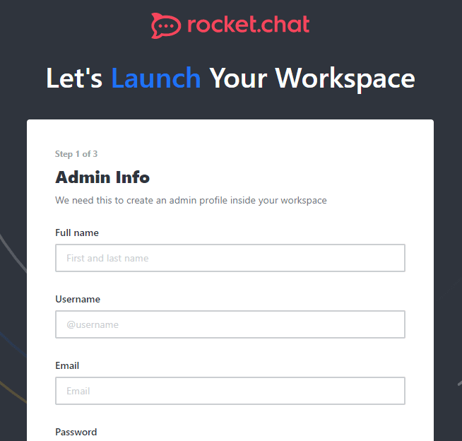 Rocket-Chat-Web-interface