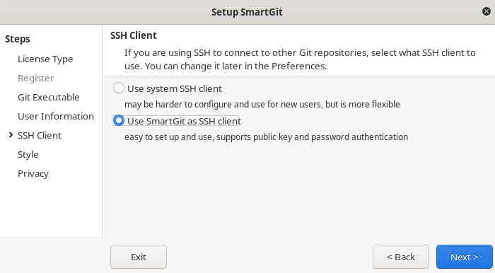 SmartGit-ssh-setup