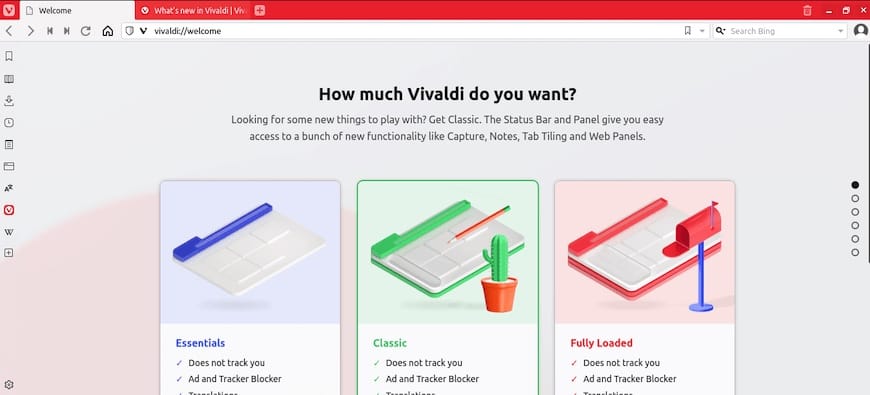 Vivaldi-web-browser-interface 如何在 Rocky Linux 9 上安装 Vivaldi 浏览器