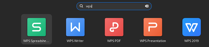 WPS-Office-applications