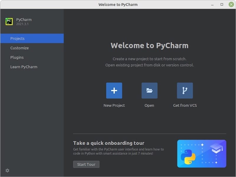 pycharm-user-interface