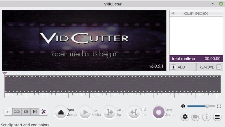 VidCutter-interface
