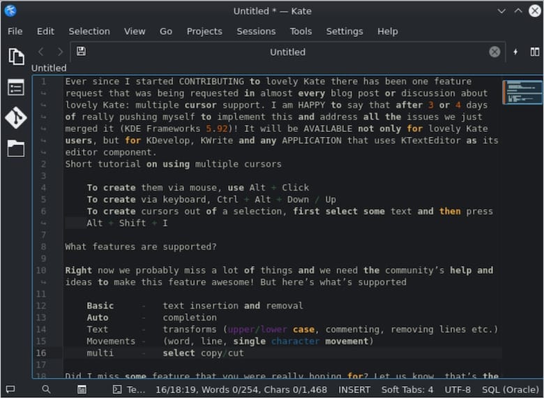 kate-text-editor-linux 如何在 Ubuntu 22.04 LTS 上安装 Kate 文本编辑器