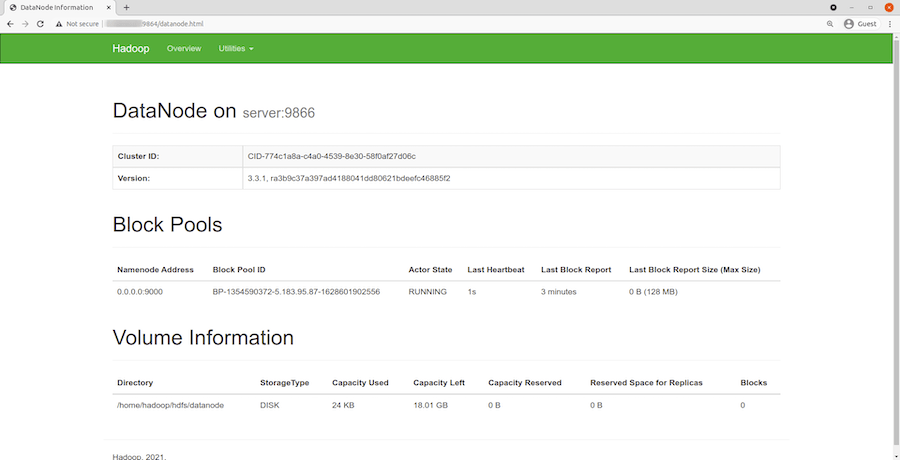 Apache-Hadoop-DataNodes 如何在 Ubuntu 22.04 LTS 上安装 Apache Hadoop