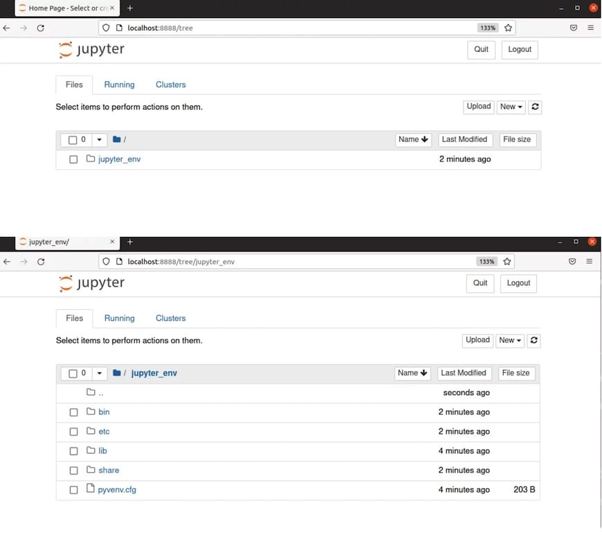 Jupyter-Notebook-web-interface