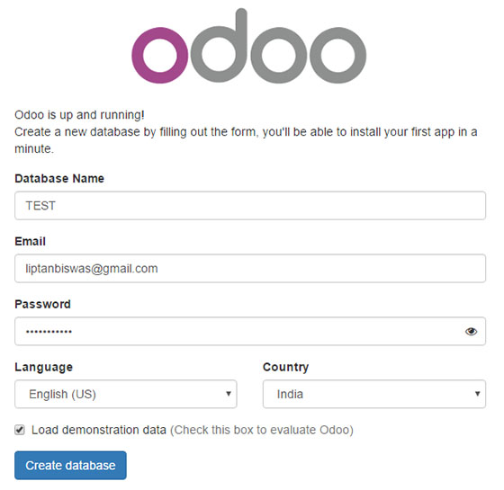 Odoo-interface