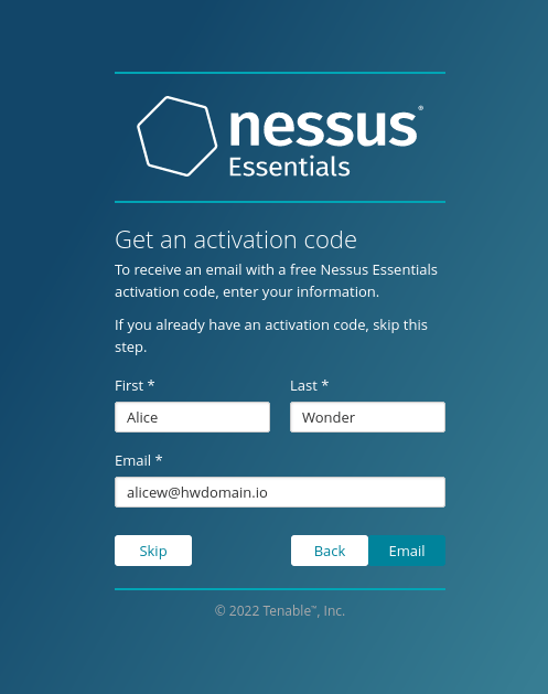 nessus-generate-activation-code