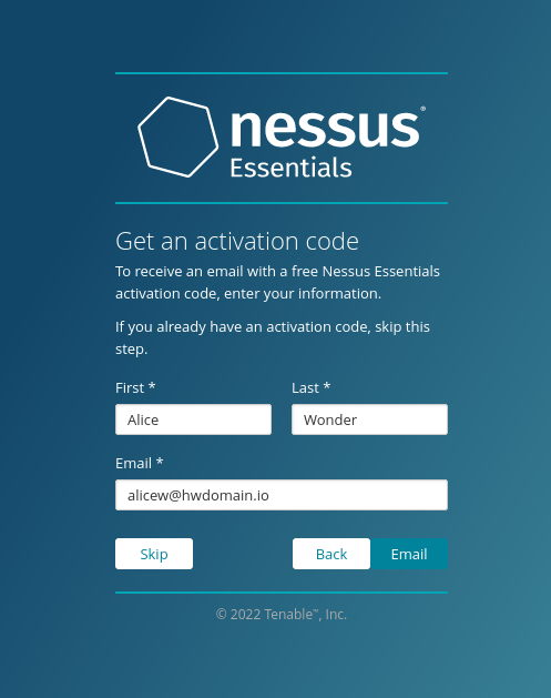nessus-generate-activation-code 如何在 Ubuntu 22.04 LTS 上安装 Nessus 安全扫描程序