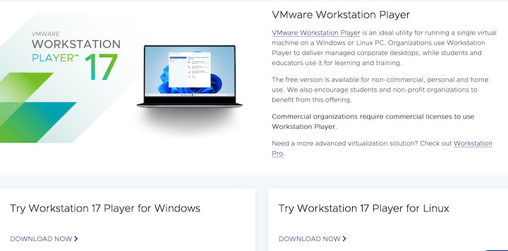 VMware-Workstation-Player-17