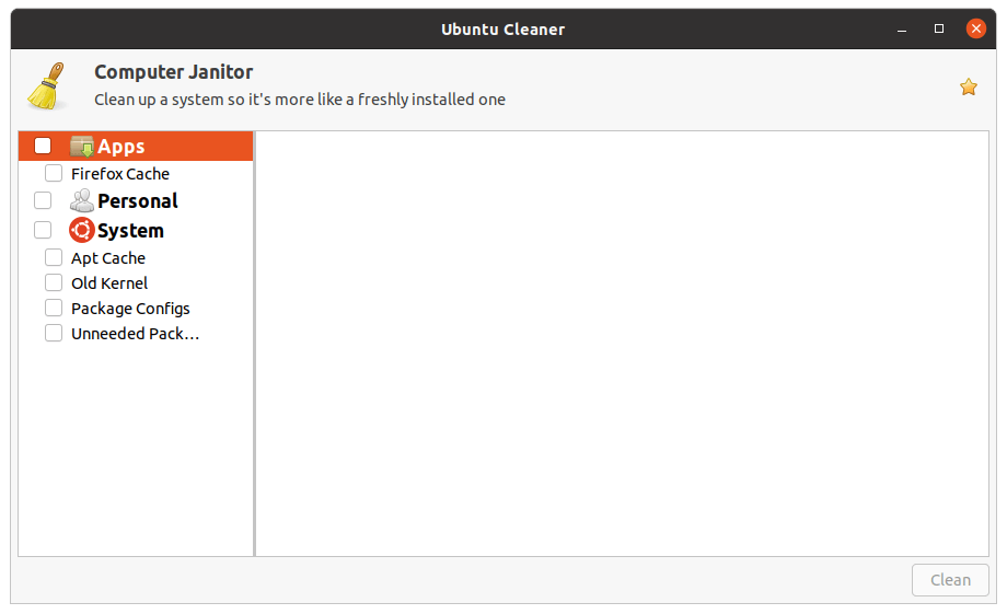 ubuntu-cleaner-apps