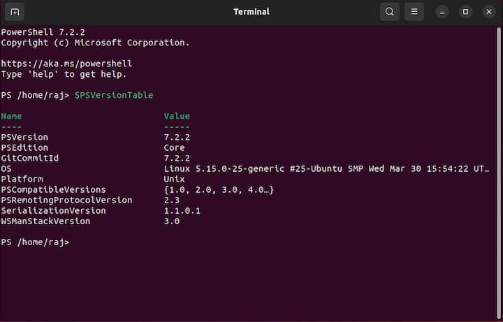 PowerShell-user-interface 如何在AlmaLinux 9上安装PowerShell