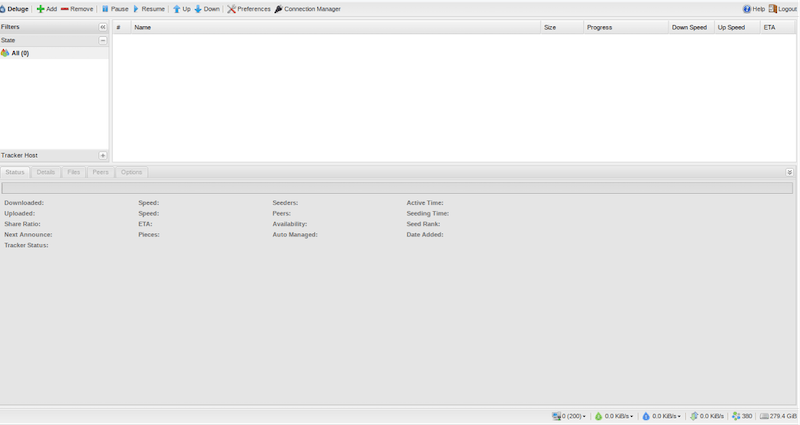 deluge-webui 如何在 Fedora 38 上安装 Deluge